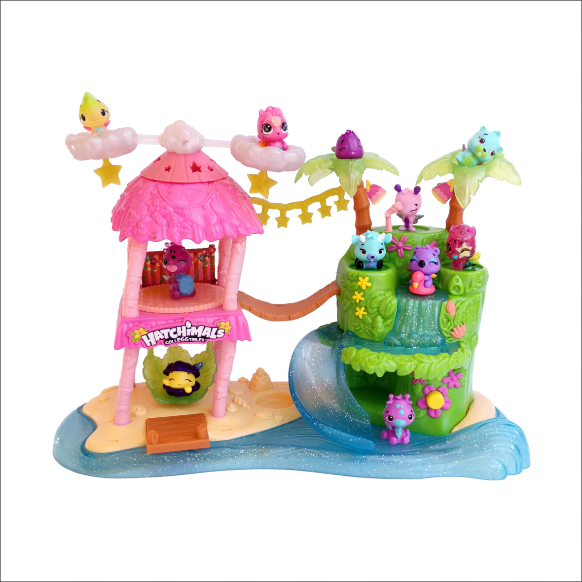 Hatchimals Tropical Party Playset