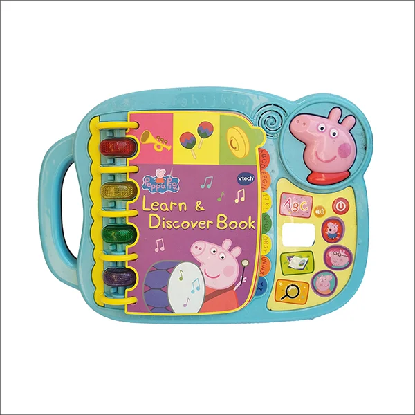 Libro de Peppa Pig para aprender y descubrir